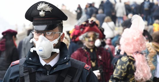 Il Carnevale di Venezia chiude in anticipo a causa del Coronavirus