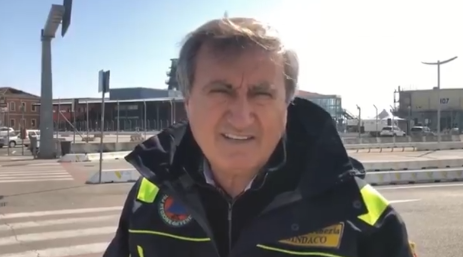 Il Sindaco Brugnaro: “Contrari all’attracco di navi da crociera nel porto di Venezia”
