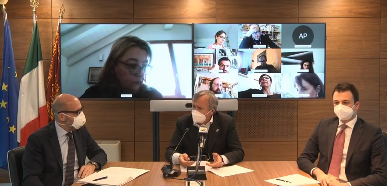 L’intervento del Sindaco Brugnaro: si guarda già al “dopo epidemia”.