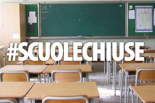 Scuole e università chiuse in tutta Italia fino al 15 marzo