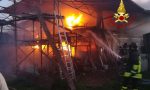 Incendio a Concordia Sagittaria: ferito il 64enne proprietario di una stalla GALLERY