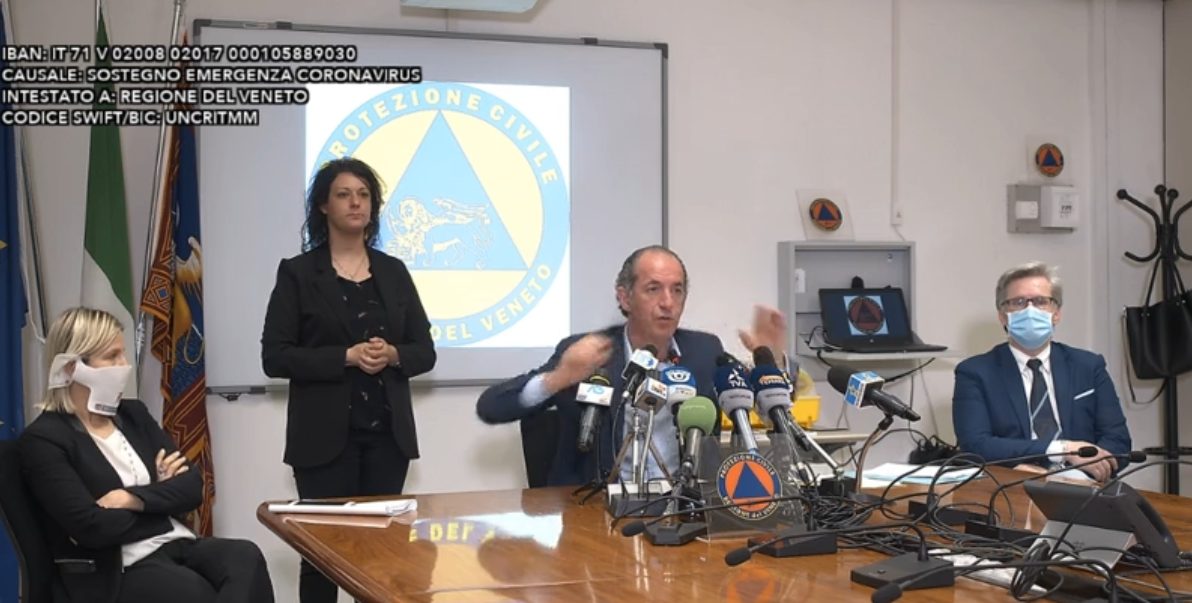 Fase 2, Zaia: “Deluso da Conte, qui adesso c’è fibrillazione”