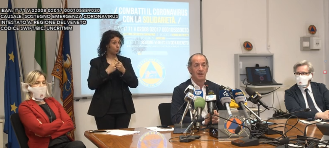 Scuole chiuse, Zaia: “Lunedì più di un milione di lavoratori riprende, ma i bambini?”