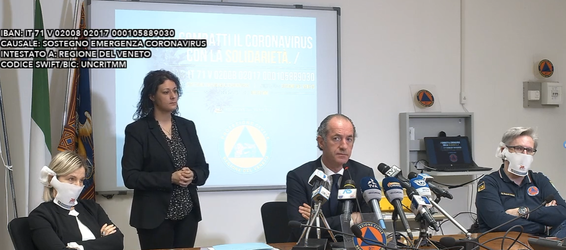 Zaia, fine quarantena: il Veneto pensa a scuole “ricreative” per sostenere le famiglie