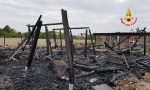 Incendio ad Eraclea: in fiamme un maneggio privato, morti 4 cavalli GALLERY
