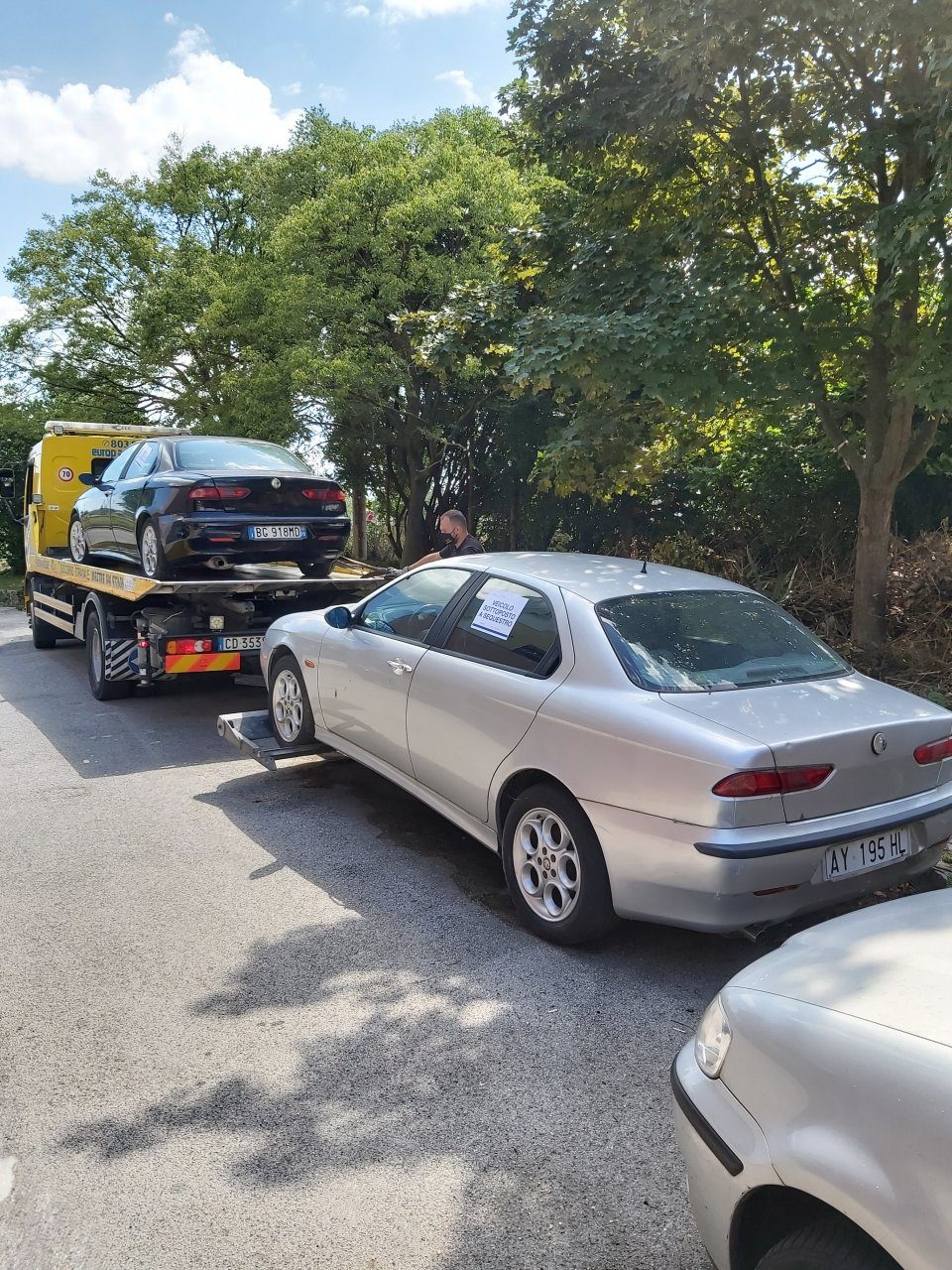 Sequestrate sette auto senza assicurazione in Via Triestina: sanzioni per 7mila euro