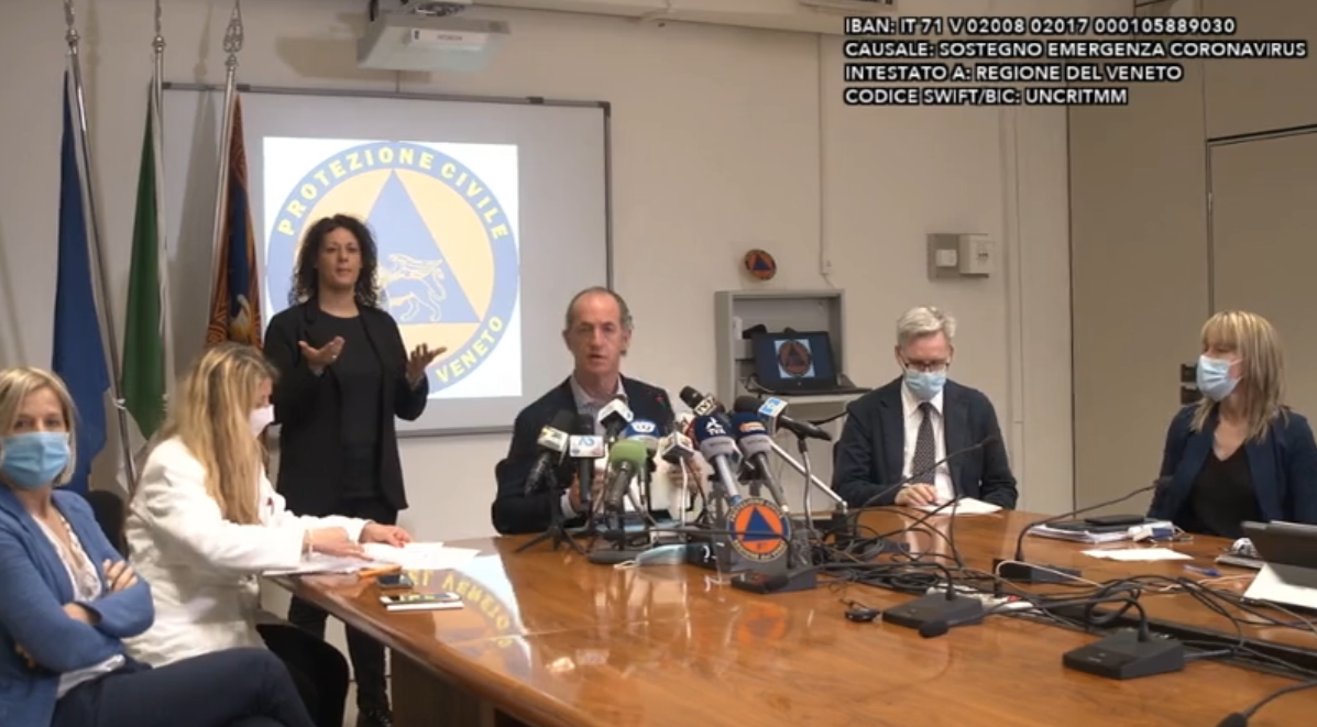 Zaia, “E’ inspiegabile il motivo per cui il Governo decida di non andare a votare a Luglio o il 2 Agosto”