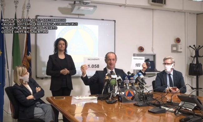 Nuova ordinanza Zaia: “Obbligo mascherine fuori casa da domani”