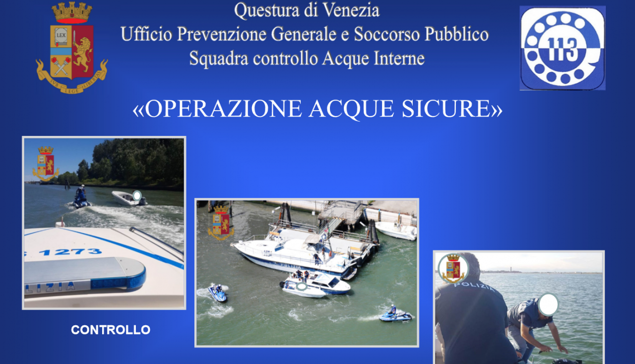 Controlli in Laguna: sequestrate 4 imbarcazioni modificate con Power Lift