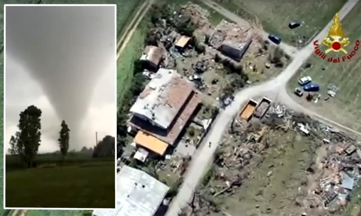 5 anni dal tornado che ha devastato la Riviera del Brenta: il video shock