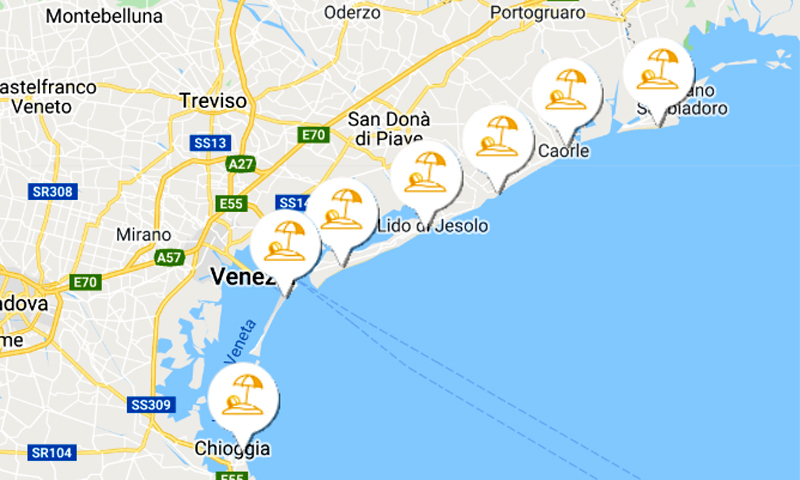 VeniceSands.app: nasce la web app delle spiagge venete