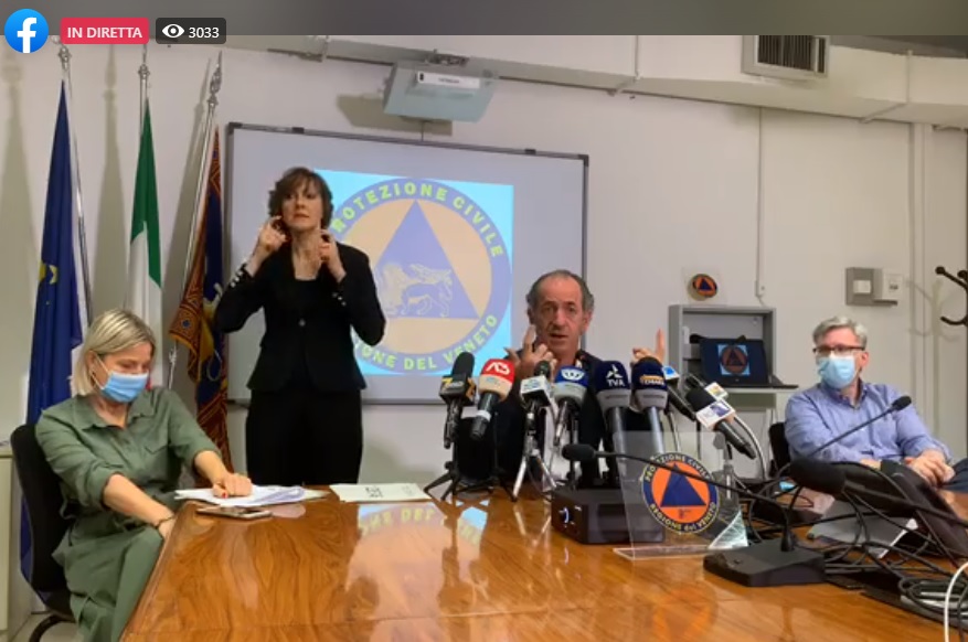 Nuovo Piano di Sanità pubblica, Zaia: “Rete ospedaliera rafforzata e prevenzione”