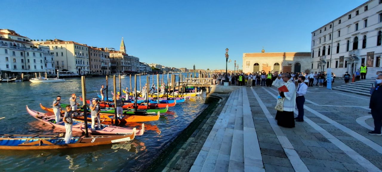 Regata Storica 2020: ieri la benedizione delle barche in Campo della Salute – VIDEO