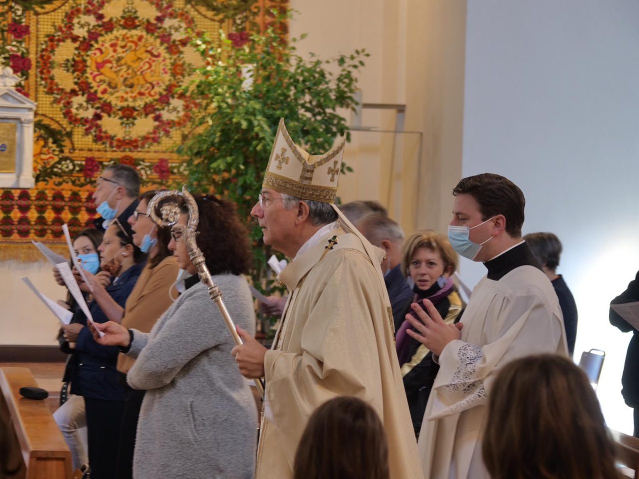 Chiesa parrocchiale di San Michele a Marghera, nuova immagine dell’Arcangelo in parrocchia – FOTO