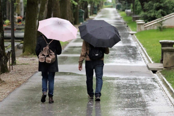 Meteo in Veneto: precipitazioni estese, temperature in calo