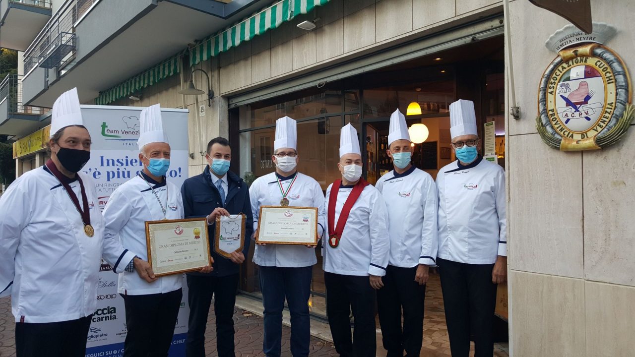 Chef in punta di dita, premiato il Team Venezia