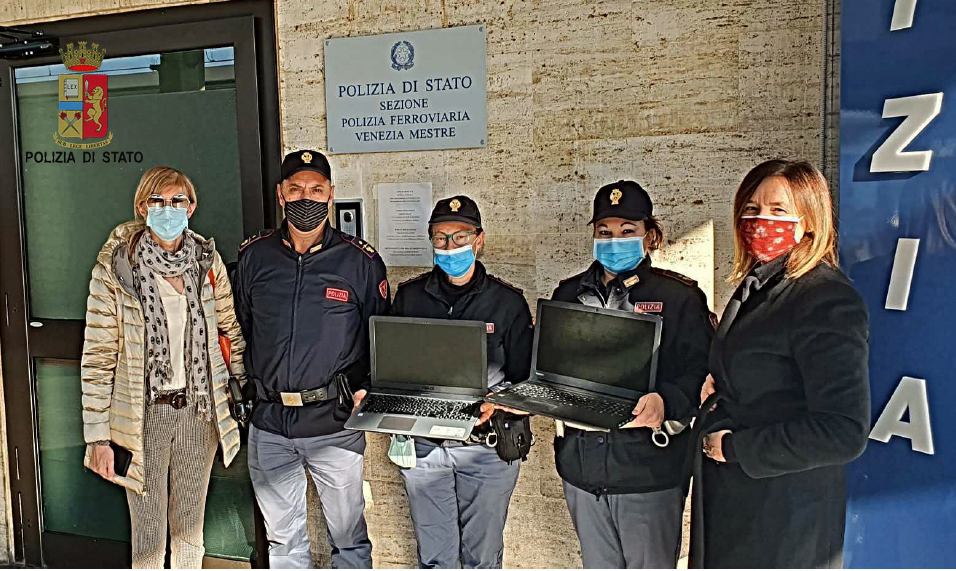 Rubò computer da una scuola, ladro beccato dalla Polfer allo scalo Venezia-Mestre