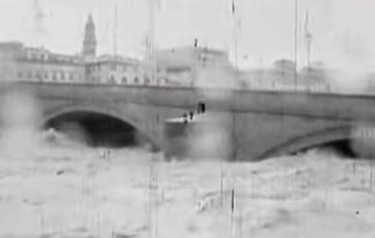 4 novembre 1966, Venezia travolta da un’eccezionale marea VIDEO INCREDIBILE
