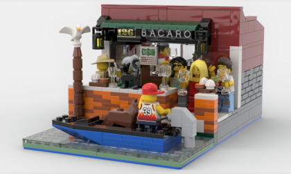 Idea Lego, bàcaro e cicchetti in mattoncini: la proposta di un giovane veneziano - FOTO