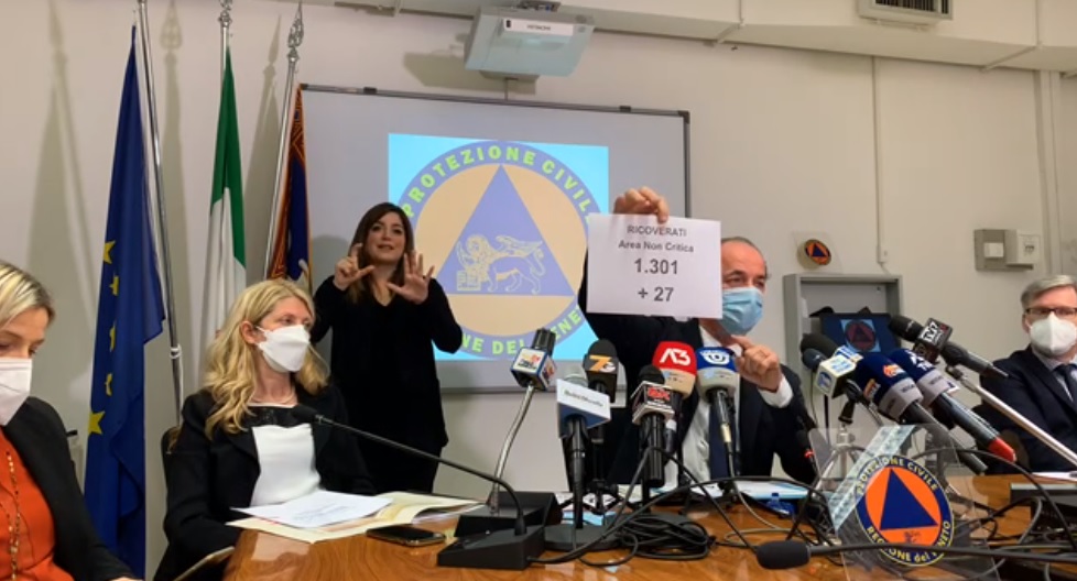 Covid, Zaia: “Urgente recuperare posti letto negli ospedali” | +3.297 positivi | Dati 6 novembre 2020