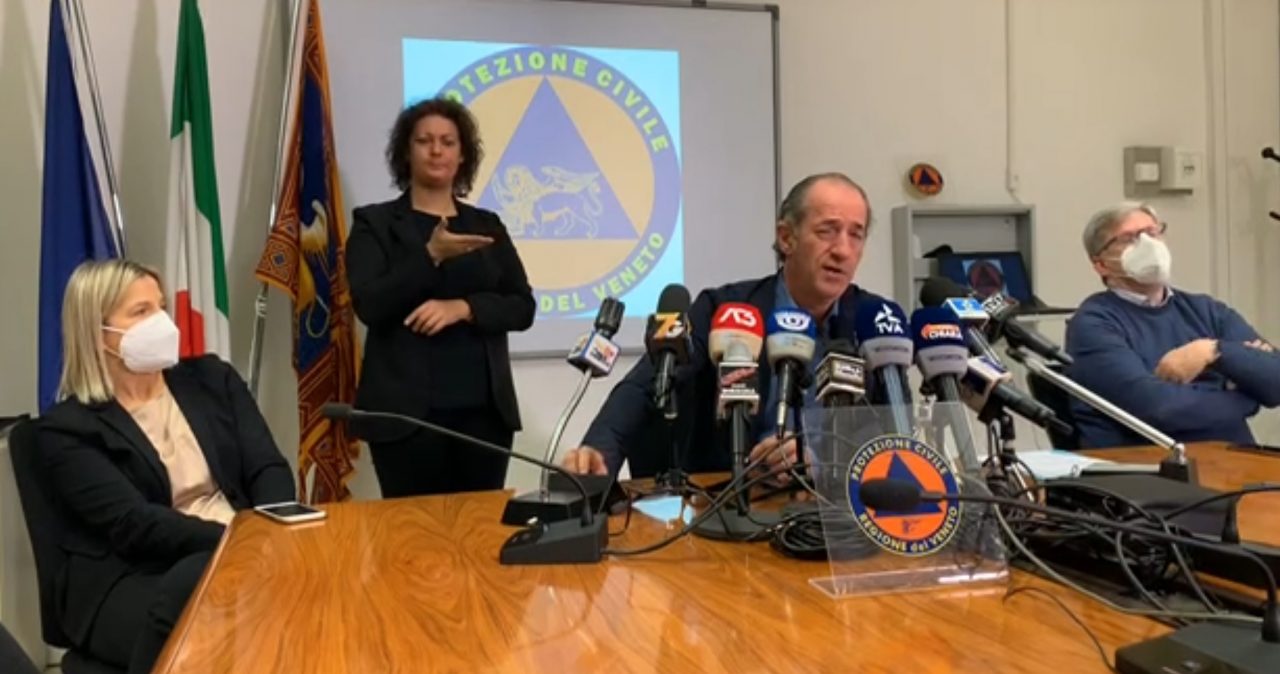 Covid, Zaia | Record decessi, 31 in sole 24 ore | +2298 positivi | Dati 3 novembre 2020