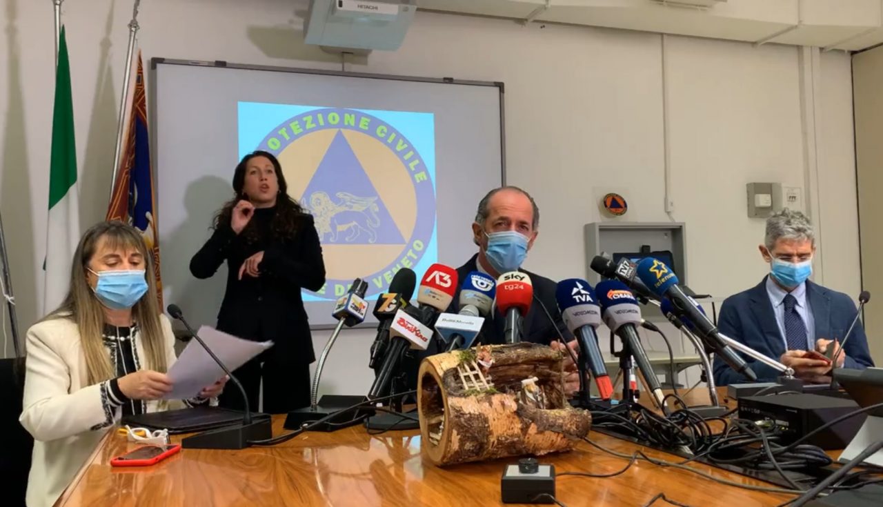 Covid, Zaia: “Siamo la Regione d’Italia con più positivi” | + 4211 positivi | Dati 18 dicembre 2020