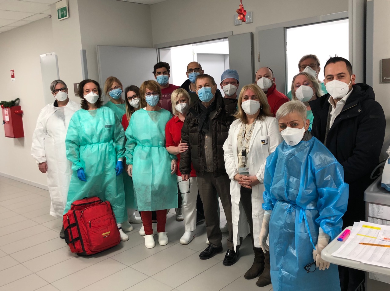 Somministrate le dosi del vaccino anti Covid a 81 ospiti e 52 operatori alla Stella Marina