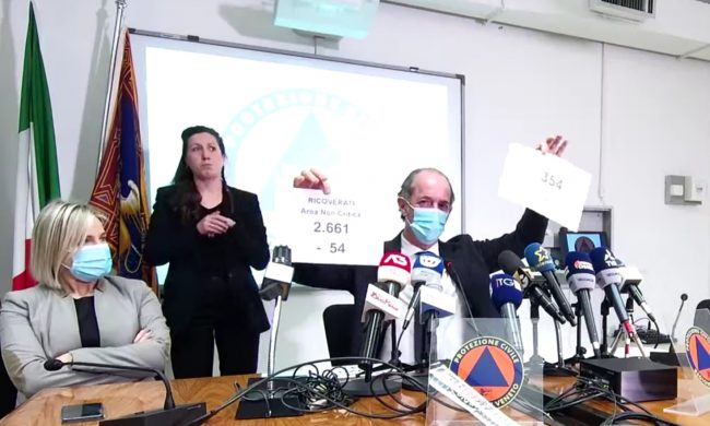 Covid, Zaia: “Taglio forniture vaccino, si rischia sospensione campagna” | + 998 positivi | Dati 18 gennaio 2021