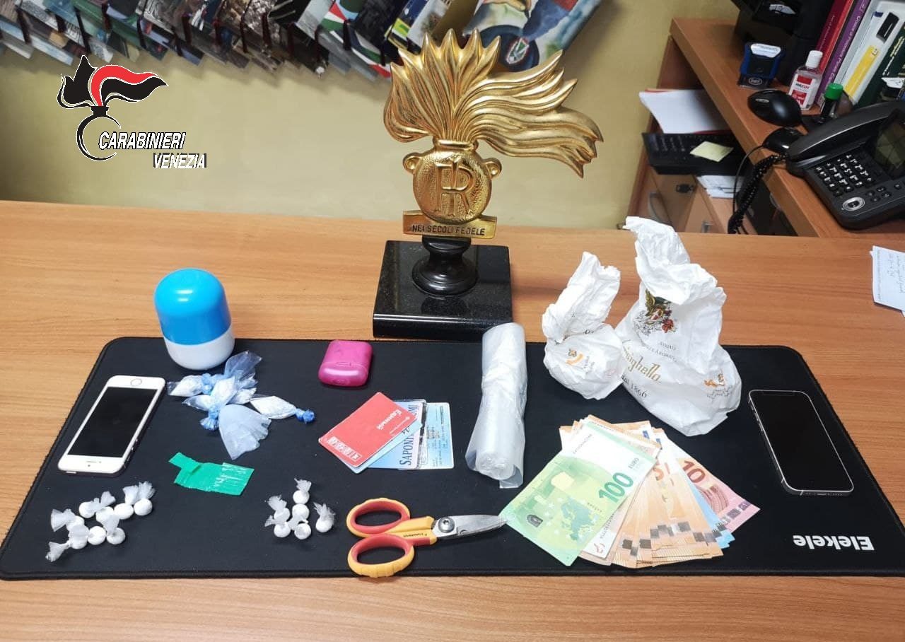 Spaccio di cocaina in centro a Mestre: arrestata 35enne moldava