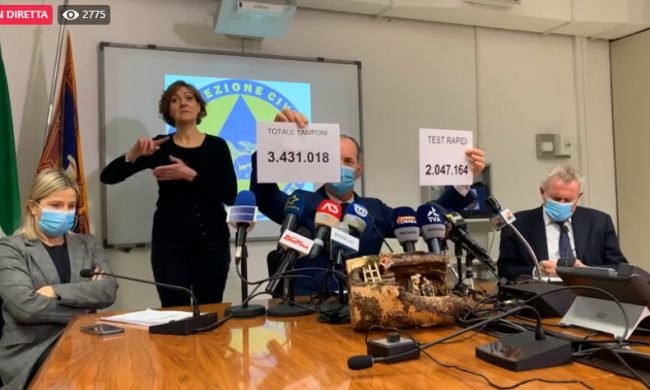Covid, Zaia: “Nuova classificazione? Va mantenuto il rigore” | +3388 positivi | Dati 8 gennaio 2021