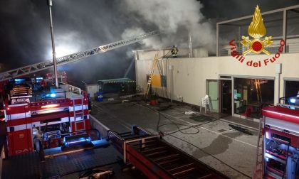 Le foto del ristorante pub bruciato nella notte a Portogruaro