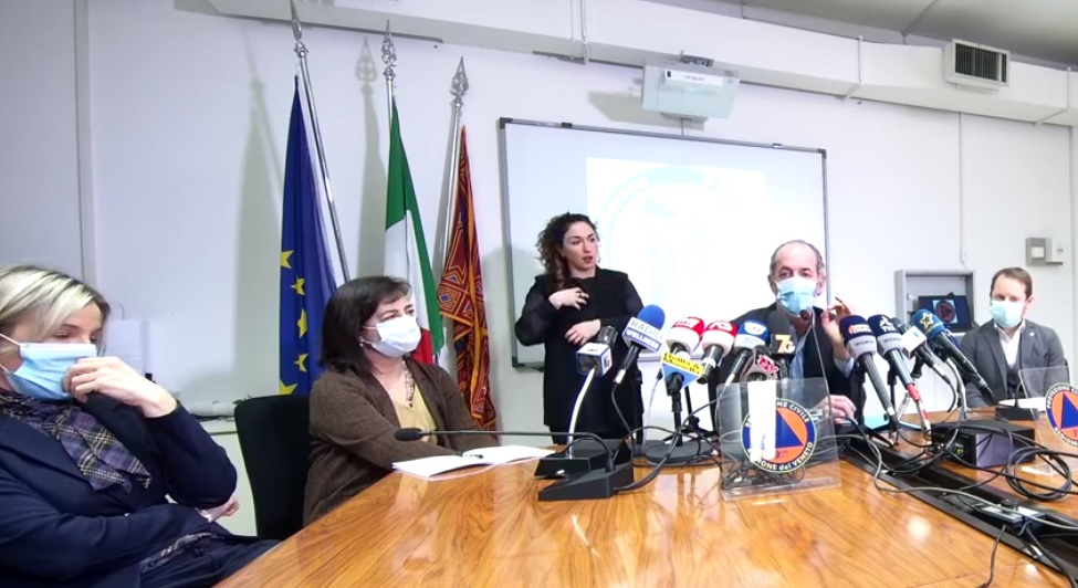Covid, Zaia: “Nuovo decreto? Ecco cosa chiederemo al Governo” | +895 positivi | Dati 24 febbraio 2021