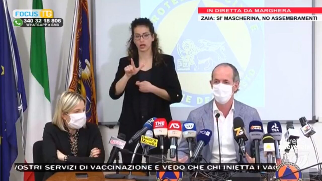 Covid, Zaia: “Restiamo in zona rossa” | + 2095 positivi | Dati 26 marzo 2021