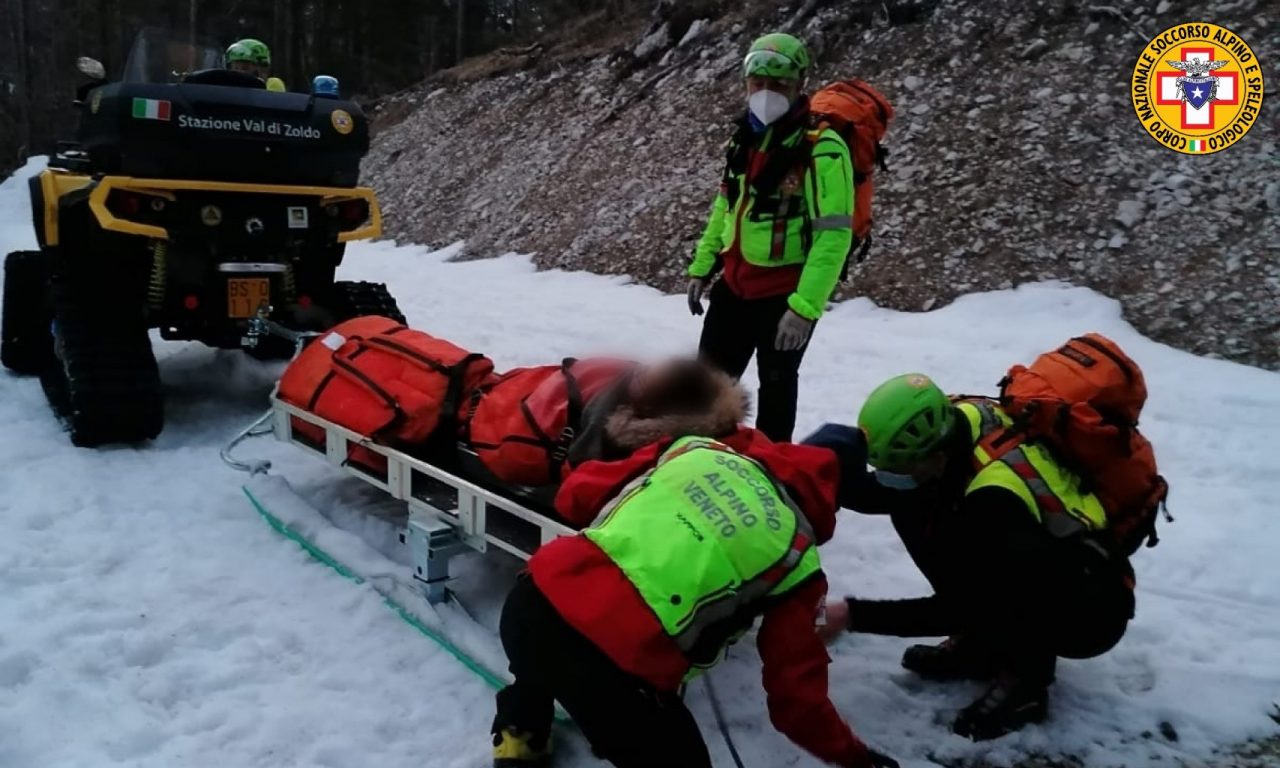 Soccorsa escursionista di Mira al Laghetto delle Streghe