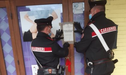 Centro estetico e massaggi fuorilegge, niente "happy ending": chiuso dai Carabinieri