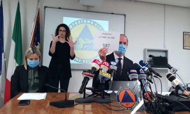 Covid, Zaia: “Over 60 vaccinati entro l’estate… vaccini permettendo” |+587 positivi | Dati 12 aprile 2021