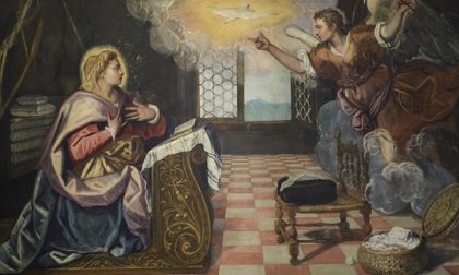 E’ tornata a Venezia l’Annunciazione di Tintoretto, razziata dal gerarca nazista Goering