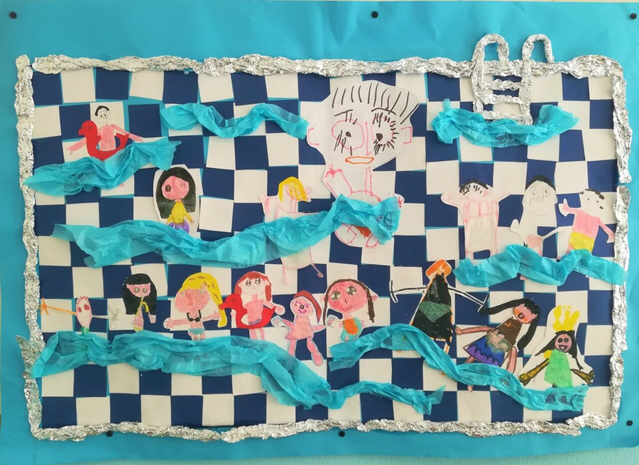 Piscina di Marghera, i disegni dei bimbi fanno il pieno di like su Facebook