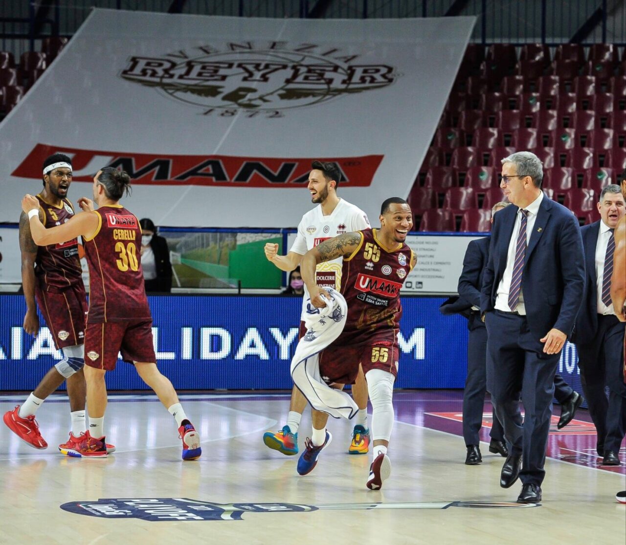 Umana Reyer maschile nella storia, centrata la sesta semifinale scudetto consecutiva