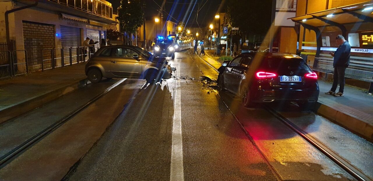Numerosi incidenti nel fine settimana a Mestre: tanti al volante in stato di ebbrezza
