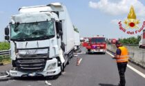 Tamponamento tra tir a Cessalto, autostrada A4 chiusa