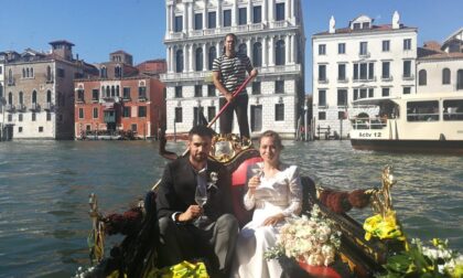 Tornano gli sposi a Venezia e i fiori li regala Coldiretti