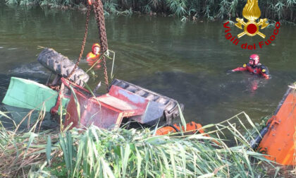 Tragedia a Caorle, trattore si rovescia nel canale: morto un agricoltore