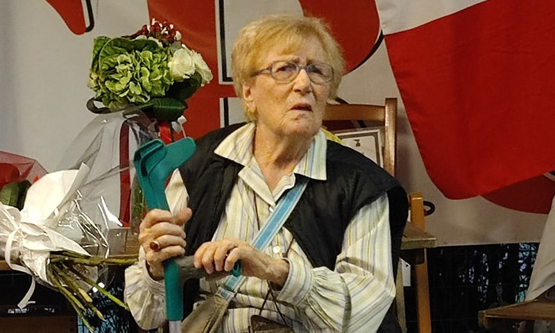 Grande festa per Sofia Gobbo, la staffetta partigiana ha tagliato il traguardo dei 100 anni