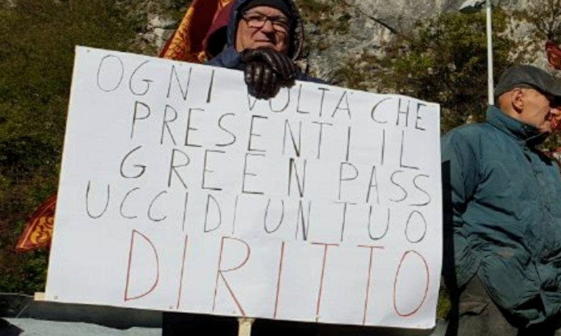 Mestre si prepara ad accogliere la protesta contro il Green pass