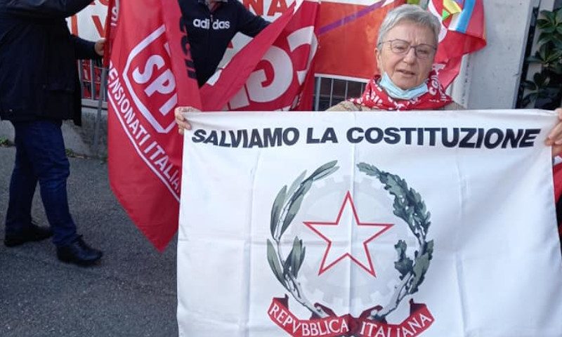 Assalto alla Cgil di Roma, la risposta della sezione veneziana: “No a tutti i fascismi”