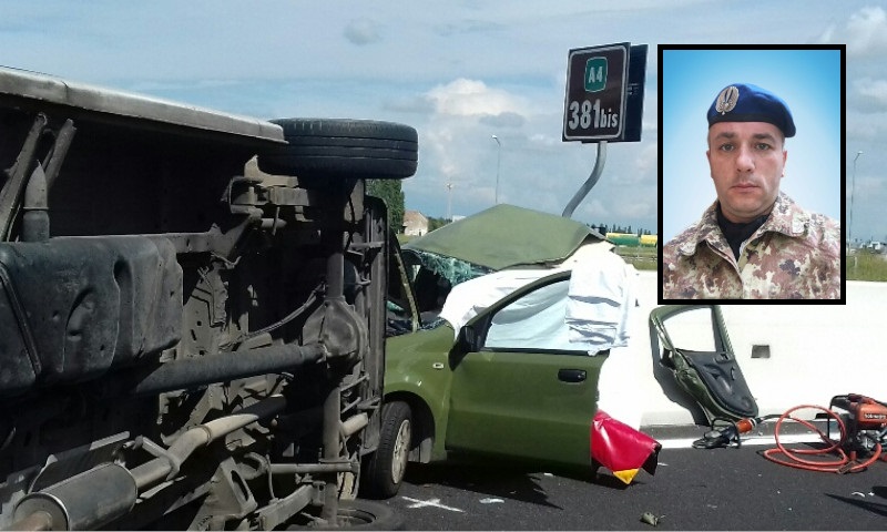 Tamponò l’auto in cui viaggiavano i militari Rocco Rilievi e Valerio Canzo: a processo il conducente