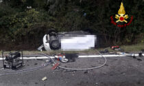 Tragico frontale tra un'auto e un camion: morto il conducente 55enne dell'utilitaria