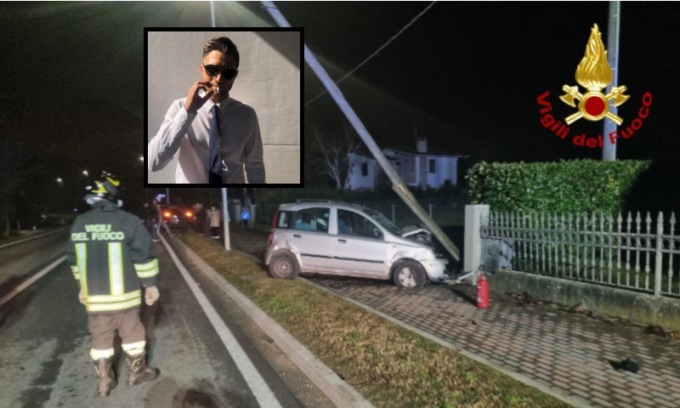 Mattia non ce l’ha fatta dopo l’incidente: morto il 24enne originario di Mestre