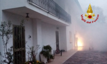 Le foto dell'incendio in un'abitazione a Musile: tre persone intossicate dal fumo
